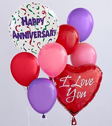 Anniversary Balloon Bunch