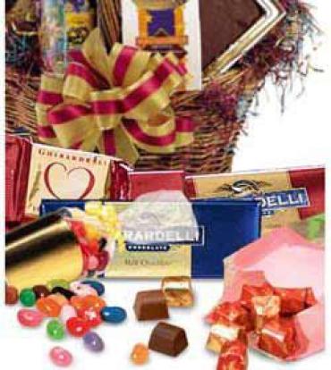 Florist Designed Chocolate & Candy Basket